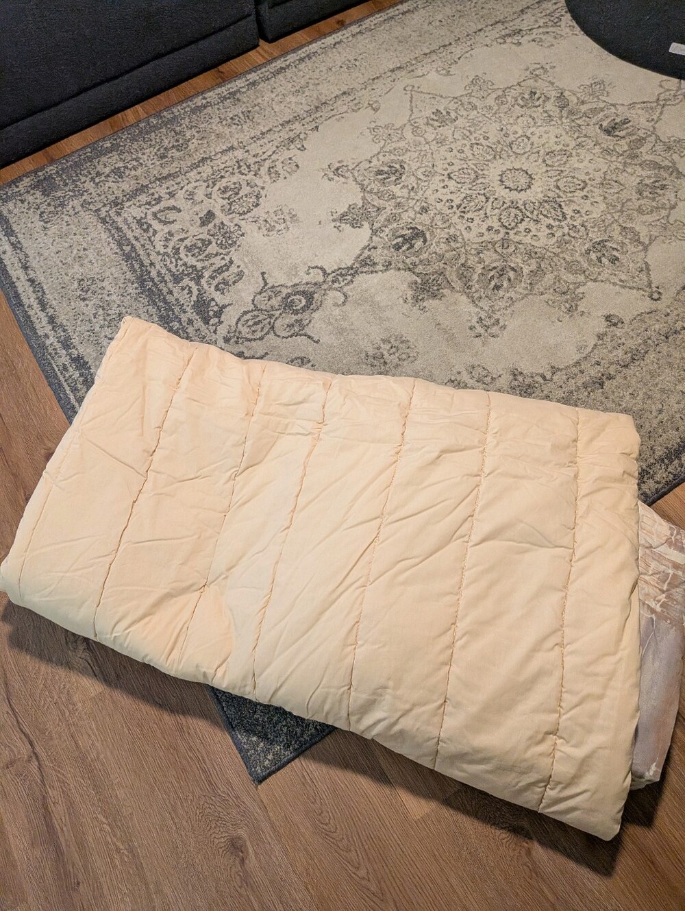 Vintage Martex Striped 70s 80s Comforter Full Queen - Picture 8 of 10